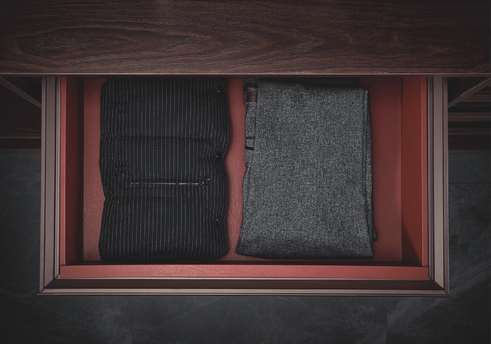 Storage Drawer - Leather