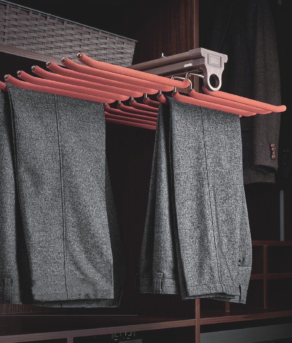 Top Mount Trouser Rack (Two Line)